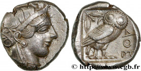 ATTICA - ATHENS
Type : Tétradrachme 
Date : c. 465-460 AC. 
Mint name / Town : Athènes, Attique 
Metal : silver 
Diameter : 24  mm
Orientation dies : ...
