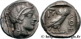ATTICA - ATHENS
Type : Tétradrachme 
Date : c. 430 AC. 
Mint name / Town : Athènes 
Metal : silver 
Diameter : 24  mm
Orientation dies : 7  h.
Weight ...