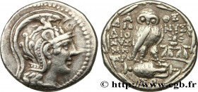 ATTICA - ATHENS
Type : Tétradrachme stéphanophore 
Date : c. 119-118 AC. 
Mint name / Town : Athènes, Attique 
Metal : silver 
Diameter : 27  mm
Orien...
