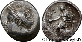 MYSIA – KYZIKOS / CYZICUS
Type : Tétradrachme 
Date : c. 300 AC 
Mint name / Town : Mysie, Cyzique 
Metal : silver 
Diameter : 25  mm
Orientation dies...