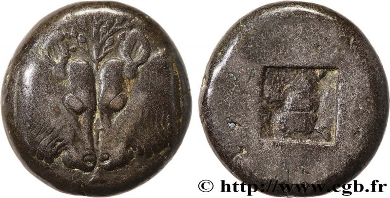 AIOLIS - LESBOS ISLAND - MYTILENE
Type : Double sicle 
Date : c. 550-480 
Mint n...