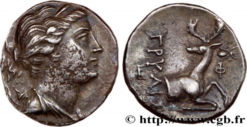 IONIE - EPHESUS
Type : Didrachme 
Date : c. 258-202 AC. 
Mint name / Town : Éphè...