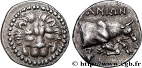 IONIA - IONIAN ISLANDS - SAMOS
Type : Octobole 
Date : c. 270-240 AC. 
Mint name / Town : Samos, Ionie 
Metal : silver 
Diameter : 19  mm
Orientation ...
