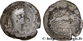 METTIA
Type : Quinaire 
Date : 44 AC. 
Mint name / Town : Rome 
Metal : silver 
Millesimal fineness : 950  ‰
Diameter : 13,5  mm
Orientation dies : 3 ...