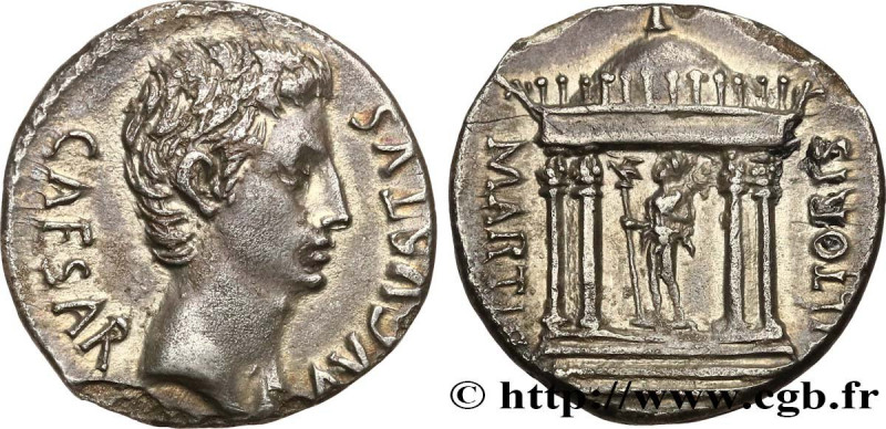 AUGUSTUS
Type : Denier 
Date : 19 AC. 
Mint name / Town : Colonia Caesar augsta ...