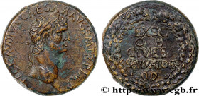 CLAUDIUS
Type : Sesterce 
Date : 42-43 
Mint name / Town : Rome 
Metal : copper 
Diameter : 33,5  mm
Orientation dies : 6  h.
Weight : 27,37  g.
Rarit...