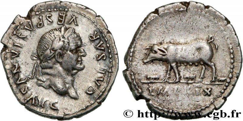 VESPASIAN
Type : Denier 
Date : 78 
Mint name / Town : Rome 
Metal : silver 
Mil...