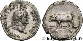 VESPASIAN
Type : Denier 
Date : 78 
Mint name / Town : Rome 
Metal : silver 
Millesimal fineness : 900  ‰
Diameter : 19  mm
Orientation dies : 6  h.
W...