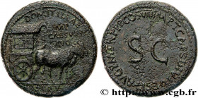DOMITILLA
Type : Sesterce 
Date : 80 
Mint name / Town : Rome 
Metal : copper 
Diameter : 34,5  mm
Orientation dies : 6  h.
Weight : 24,92  g.
Rarity ...