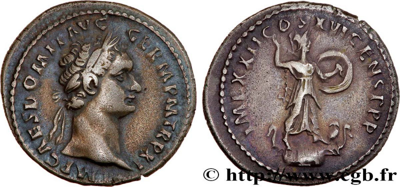 DOMITIANUS
Type : Denier 
Date : 92 
Mint name / Town : Rome 
Metal : silver 
Mi...