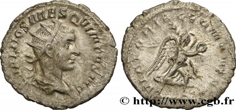 HERENNIUS ETRUSCUS
Type : Antoninien 
Date : 251 
Mint name / Town : Rome 
Metal...