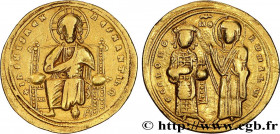 ROMANUS III ARGYRUS
Type : Histamenon nomisma 
Date : 1028-1034 
Mint name / Town : Constantinople 
Metal : gold 
Millesimal fineness : 1000  ‰
Diamet...