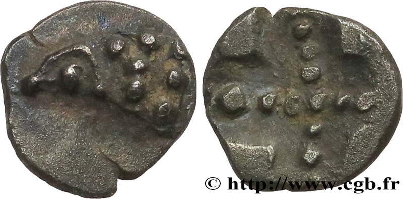 MASSALIA - MARSEILLE
Type : Tétartémorion du type du trésor d'Auriol à la tête d...