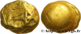 SENONES (Area of Sens)
Type : Statère globulaire à la croix 
Date : c. 100-80 AC. 
Metal : gold 
Diameter : 14  mm
Weight : 7,42  g.
Rarity : R1 
Obve...