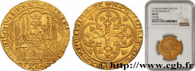 PHILIP VI OF VALOIS
Type : Écu d'or à la chaise 
Date : 01/01/1337 
Date : n.d. 
Metal : gold 
Millesimal fineness : 1000  ‰
Diameter : 29  mm
Orienta...