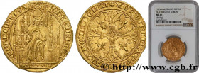 JOHN II "THE GOOD"
Type : Royal d'or 
Date : 15/04/1359 
Date : n.d. 
Metal : gold 
Millesimal fineness : 1000  ‰
Diameter : 28  mm
Orientation dies :...