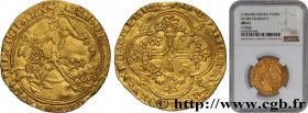 CHARLES V LE SAGE / THE WISE
Type : Franc à cheval du Dauphiné 
Date : 03/09/1364 
Date : n.d. 
Metal : gold 
Millesimal fineness : 1000  ‰
Diameter :...