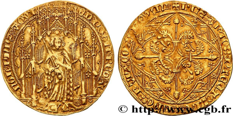 AQUITAINE - DUCHY OF AQUITAINE - EDWARD THE BLACK PRINCE
Type : Pavillon d’or 
D...