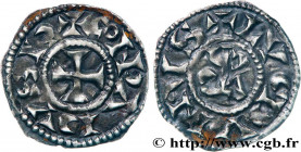 LYONNAIS - LYON - CONRAD THE PACIFIC 
Type : Denier 
Date : c. 949-993 
Date : n.d. 
Mint name / Town : Lyon 
Metal : silver 
Diameter : 19  mm
Orient...