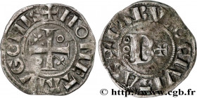 BURGUNDY - DUCHY OF BOURGUNDY - HUGH III
Type : Denier 
Date : n.d. 
Mint name / Town : Châlon 
Metal : silver 
Diameter : 19  mm
Orientation dies : 4...