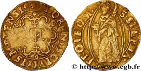 LORRAINE - CITY OF METZ
Type : Florin d'or 
Date : (1563-1619/20) 
Date : n.d. 
Mint name / Town : Metz 
Metal : gold 
Diameter : 22  mm
Orientation d...