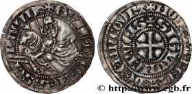 CAMBRÉSIS - LORDSHIP OF ELINCOURT - GUI IV OF SAINT-POL
Type : Baudequin à cheval ou petit gros dit "au cavalier" 
Date : (1311-1312) 
Date : n.d. 
Mi...