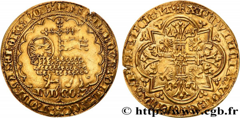 FLANDERS - COUNTY OF FLANDERS - LOUIS OF MALE
Type : Mouton d'or 
Date : c. 1356...