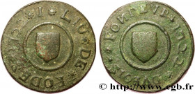 RODEZ - CITY WEIGHT
Type : Poids d’une livre de Rodez 
Date : 1722 
Mint name / Town : Rodez 
Metal : bronze 
Diameter : 70  mm
Orientation dies : 6  ...