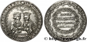 BOHEMIA
Type : Médaille de mariage 
Date : n.d. 
Mint name / Town : Prague 
Metal : silver 
Millesimal fineness : 611  ‰
Diameter : 55  mm
Weight : 26...