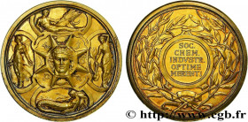 SCIENCE & SCIENTIFIC
Type : Médaille, offerte à William Crookes 
Date : 1912 
Metal : gold plated silver 
Diameter : 62,5  mm
Weight : 127,02  g.
Edge...