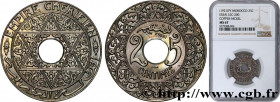 MOROCCO
Type : Essai de 25 Centimes Empire Chérifien 
Date : N.D. 
Mint name / Town : Poissy 
Quantity minted : - 
Metal : copper nickel 
Diameter : 2...
