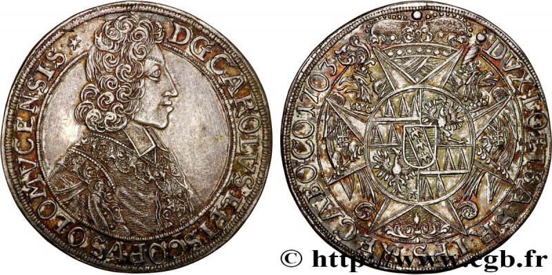 AUSTRIA - OLOMOUC - CHARLES III JOSEPH OF LORRAINE
Type : Demi-Thaler 
Date : 17...