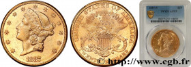 UNITED STATES OF AMERICA
Type : 20 Dollars "Liberty" 
Date : 1887 
Mint name / Town : San Francisco 
Quantity minted : 283000 
Metal : gold 
Millesima...