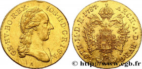 HUNGARY - KINGDOM OF HUNGARY - JOSEPH II
Type : Ducat d’or 
Date : 1787 
Mint name / Town : Karlsburg 
Metal : gold 
Millesimal fineness : 986  ‰
Diam...