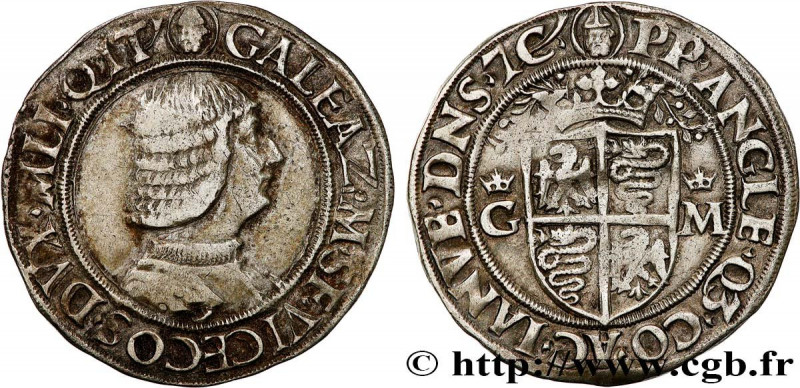 ITALY - DUCHY OF MILAN - GALEAZZO MARIA SFORZA
Type : Demi-teston ou grosso da 1...