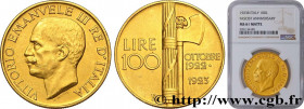 ITALY - KINGDOM OF ITALY - VICTOR-EMMANUEL III
Type : 100 Lire 
Date : 1923 
Mint name / Town : Rome 
Quantity minted : 20000 
Metal : gold 
Millesima...