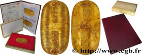 JAPAN
Type : Koban Keicho 
Date : 1601-1695 
Quantity minted : - 
Metal : gold 
Millesimal fineness : 857  ‰
Diameter : 71,5  mm
Orientation dies : 6 ...