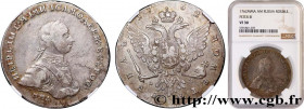RUSSIA - PETER III
Type : Rouble 
Date : 1762 
Mint name / Town : Saint-Pétersbourg 
Quantity minted : - 
Metal : silver 
Millesimal fineness : 750  ‰...