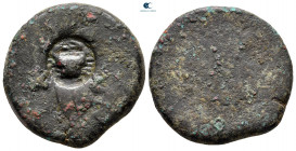 Sicily. Akragas circa 300 BC. Bronze Æ