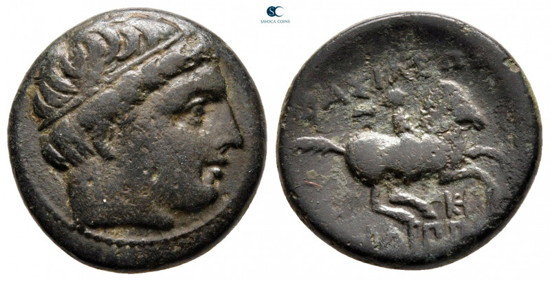 Kings of Macedon. Miletos. Philip III Arrhidaeus 323-317 BC. 
Unit Æ

18 mm, ...