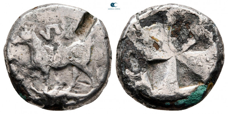 Thrace. Byzantion circa 340-320 BC. 
Fourrée Siglos

17 mm, 5,18 g



nea...