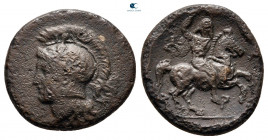Thessaly. Pharsalos circa 375-350 BC. Bronze Æ