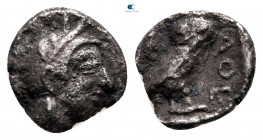 Attica. Eleusis circa 454-404 BC. Obol AR