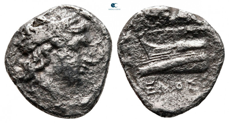 Bithynia. Kios circa 350-300 BC. 
Hemidrachm AR

13 mm, 1,91 g



fine