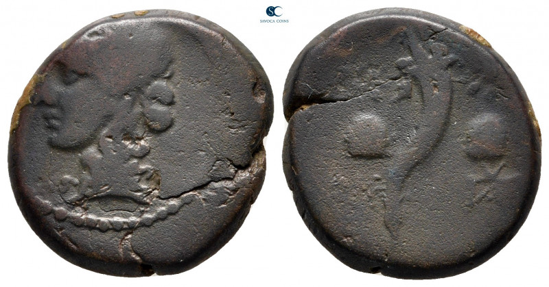 Mysia. Adramytteion circa 200-100 BC. 
Bronze Æ

18 mm, 5,68 g



fine