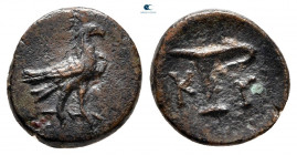 Aiolis. Kyme circa 280-250 BC. Bronze Æ