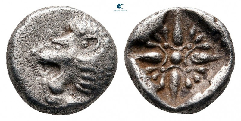 Ionia. Miletos circa 520-450 BC. 
Diobol AR

9 mm, 1,04 g



very fine