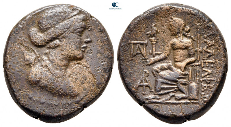 Lydia. Philadelphia circa 200-0 BC. 
Bronze Æ

22 mm, 8,60 g



very fine...