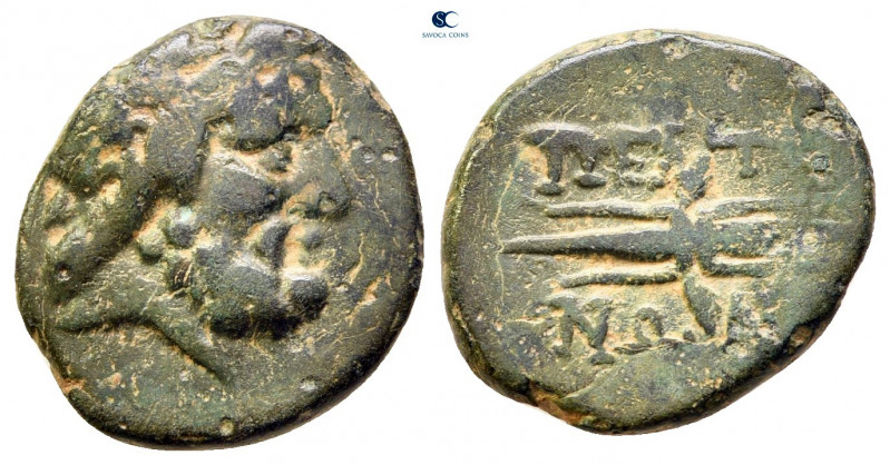 Phrygia. Peltai circa 200-100 BC. 
Bronze Æ

15 mm, 2,77 g



very fine