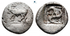 Dynasts of Lycia. Uncertain Dynast 470-440 BC. Obol AR